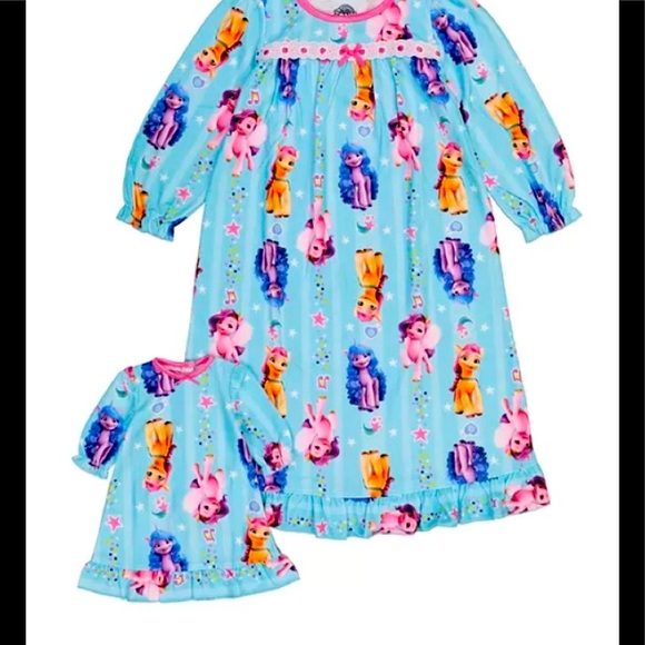 Hasbro Pajamas Nwt 3t My Little Pony Horses Matching Doll Me